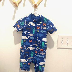 One piece swimsuit for boys
